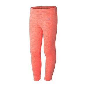 Nike Dri Fit Leggings Girls Size 6X Pants Bright Mango Pink‎ Activewear NWT